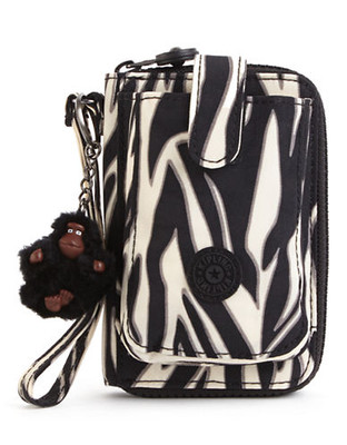 Kipling Pattie Wallet - Black Zebra