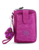 Kipling Pattie Wallet - Purple Dahli