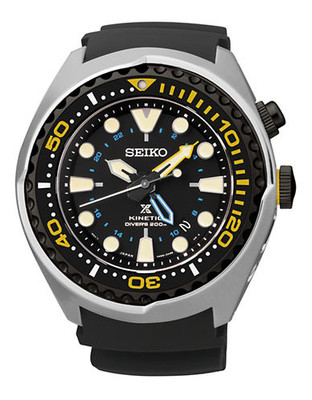 Seiko SUN021 Prospex Kinetic Diver - Black