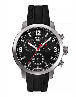 Tissot Mens PRC200 Standard Watch - Black