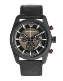 Emporio Armani Unisex Black Watch - Black