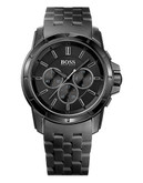 Hugo Boss Mens Origin Oversized Watch - Black