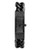 Michael Kors Mid Size Black Tone Stainless Steel Hayden Three Hand Glitz Watch - Black