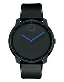 Movado Bold Black Stainless Steel Watch - Black
