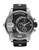 Diesel Men's 51mm Multi-Movement Stainless Steel With Black Leather Strap Watch - Black
