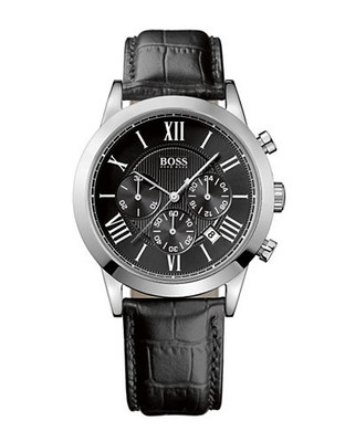 Hugo Boss Men's Stainless Steel Watch - Black