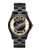 Marc By Marc Jacobs Henry Skeleton Black and Gold IP Bracelet - Black