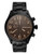 Michael Kors Mens Black Tone Stainless Steel Hangar Chronograph  Watch - Black