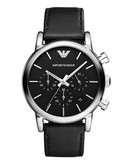 Emporio Armani Classic Stainless Steel Watch - Black