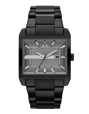 Armani Exchange Men's Black Ion Plated Men's Watch - Black