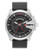 Diesel Mens Classic Stainless Steel and Leather Watch - BLACK