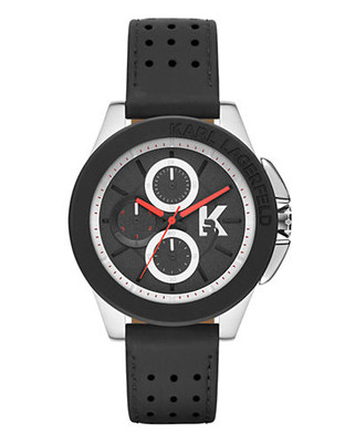 Karl Lagerfeld Mens Energy Watch - BLACK