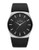 Skagen Denmark Klassik Men's Three-hand Leather Watch - Black - Black