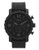 Fossil Mens  Nate Black Leather Watch - Black