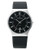 Skagen Denmark Men's Leather Watch - Black