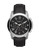 Fossil Mens Grant Leather Black Watch FS4812 - Black