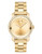 Movado Bold Womens Gold Plated Stainless Diamonds Gold Stainless Steel Bracelet Watch - Gold
