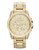 Armani Exchange Gold tone Chronograph on Bracelet - Gold