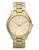 Michael Kors Womens Slim Gold Coloured Watch - Gold