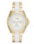 Fossil Cecile Multifunction Stainless Steel and Nylon Watch - Gold-Tone - GOLD
