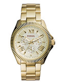 Fossil Womens Cecile Standard Multifunction Watch AM4570 - Gold