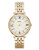 Fossil Jacqueline Three Hand Stainless Steel Watch Gold Tone - Gold