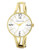 Anne Klein Round gold tone case and band - Gold