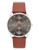 Skagen Denmark Holst Multifunction Leather Watch - Brown