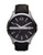 Armani Exchange Men's Whitman Leather Strap Black Watch - Black