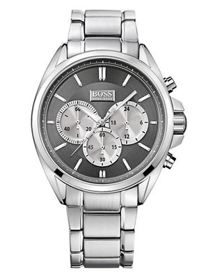 Hugo Boss Driver Chronograph Watch - Silver