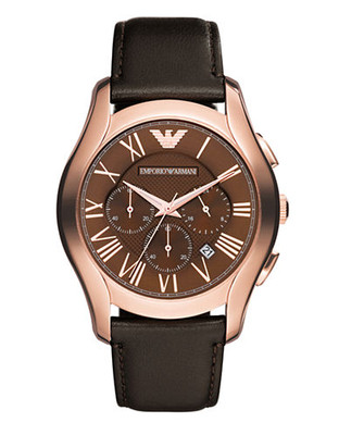 Emporio Armani Classic Stainless Steel Watch - Brown