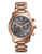 Michael Kors Mens Rose Gold Tone Stainless Steel Landaulet Chronograph  Watch - Rose Gold