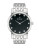 Bulova Men's Quartz Diamond Watch - SILVER/BLACK