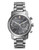 Michael Kors Mens Silver Tone Stainless Steel Landaulet Chronograph  Watch - Silver