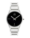 Calvin Klein Ladies Metal Standard K3G23121 - Black