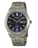 Seiko Men's 50mm Titanium Watch - Grey