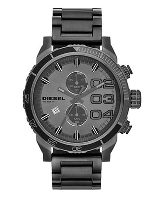 Diesel Gunmetal Plated Watch - Grey