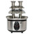 Total Chef Double Chocolate Fountain stainless steel