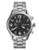 Michael Kors Mens Silver Tone Stainless Steel Hangar Chronograph  Watch - Silver