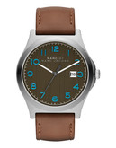 Marc By Marc Jacobs Mens Jimmy Standard Watch - Brown