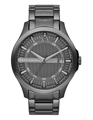 Armani Exchange Mens Gunmetal Watch - Grey