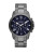 Fossil Grant Chronograph Stainless Steel Watch - Smoke - GREY