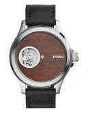 Fossil Mens Nate Oversized Automatic ME3056 - Black