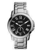 Fossil Mens Grant Standard 3hand with subsecond FS4973 - Silver
