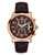 Guess Mens Chronograph Dress Watch - Brown
