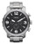 Fossil Men's  Nate Black Dial Silver Watch - Silver