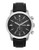 Fossil Townsman Chronograph Leather Watch - Black - Black