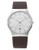 Skagen Denmark Men's Leather and Stainless Steel Watch - Brown