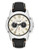 Fossil Grant Chronograph Leather Watch - Black - Black