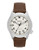 Fossil The Aeroflite Three-Hand Leather Watch - Brown - BROWN